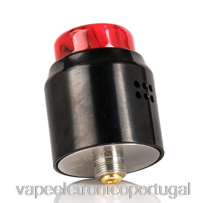 Vape Eletrônico Wotofo X Mike Vapes Recurvo Dual 24mm Rda Preto